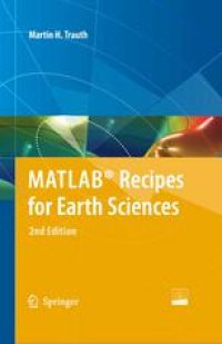 cover of the book MATLAB® Recipes for Earth Sciences