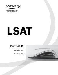 cover of the book LSAT PrepTest 39