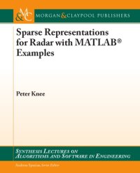 cover of the book Sparse Representations for Radar with MATLAB® Examples