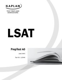 cover of the book LSAT PrepTest 40