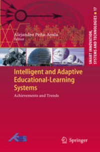 cover of the book Intelligent and Adaptive Educational-Learning Systems: Achievements and Trends