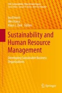 cover of the book Sustainability and Human Resource Management: Developing Sustainable Business Organizations