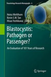 cover of the book Blastocystis: Pathogen or Passenger?: An Evaluation of 101 Years of Research