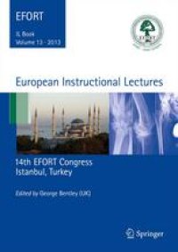 cover of the book European Instructional Lectures: Volume 13, 2013, 14th EFORT Congress, Istanbul, Turkey