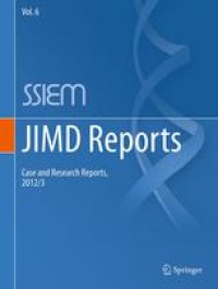 cover of the book JIMD Reports - Case and Research Reports, 2012/3