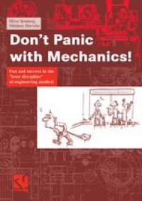 cover of the book Don’t Panic with Mechanics!: Fun and success in the “loser discipline” of engineering studies!