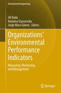 cover of the book Organizations’ Environmental Performance Indicators: Measuring, Monitoring, and Management