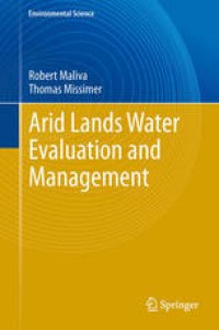 cover of the book Arid Lands Water Evaluation and Management