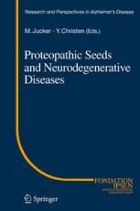 cover of the book Proteopathic Seeds and Neurodegenerative Diseases