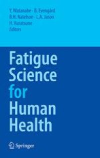 cover of the book Fatigue Science for Human Health