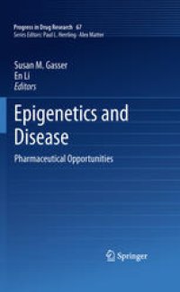 cover of the book Epigenetics and Disease: Pharmaceutical Opportunities