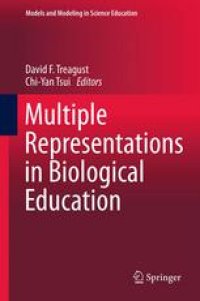 cover of the book Multiple Representations in Biological Education