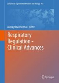 cover of the book Respiratory Regulation - Clinical Advances