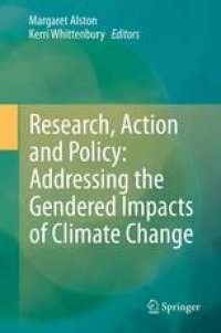 cover of the book Research, Action and Policy: Addressing the Gendered Impacts of Climate Change