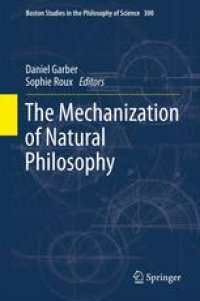 cover of the book The Mechanization of Natural Philosophy