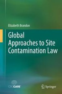 cover of the book Global Approaches to Site Contamination Law