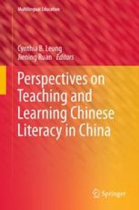 cover of the book Perspectives on Teaching and Learning Chinese Literacy in China