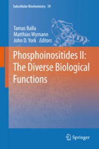 cover of the book Phosphoinositides II: The Diverse Biological Functions