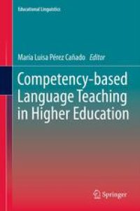 cover of the book Competency-based Language Teaching in Higher Education