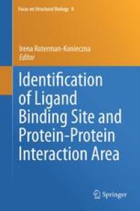 cover of the book Identification of Ligand Binding Site and Protein-Protein Interaction Area