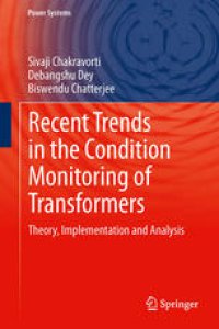 cover of the book Recent Trends in the Condition Monitoring of Transformers: Theory, Implementation and Analysis