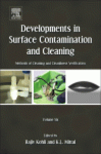cover of the book Developments in Surface Contamination and Cleaning. Methods of Cleaning and Cleanliness Verification