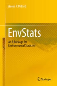 cover of the book EnvStats: An R Package for Environmental Statistics