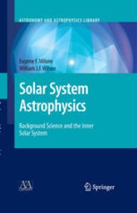 cover of the book Solar System Astrophysics: Background Science and the Inner Solar System