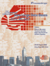 cover of the book VLDB '02: Proceedings of the 28th International Conference on Very Large Databases. Hong Kong SAR, China 20–23 August 2002