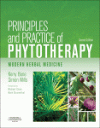 cover of the book Principles and Practice of Phytotherapy. Modern Herbal Medicine