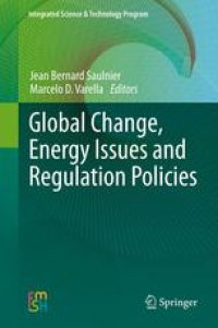 cover of the book Global Change, Energy Issues and Regulation Policies