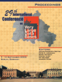 cover of the book Proceedings 2003 VLDB Conference