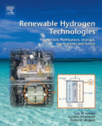 cover of the book Renewable Hydrogen Technologies. Production, Purification, Storage, Applications and Safety
