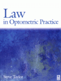 cover of the book Law in Optometric Practice