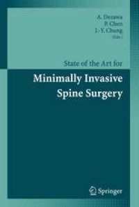 cover of the book State of the Art for Minimally Invasive Spine Surgery