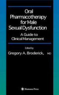 cover of the book Oral Pharmacotherapy for Male Sexual Dysfunction: A Guide to Clinical Management