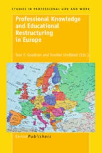 cover of the book Professional Knowledge and Educational Restructuring in Europe