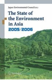 cover of the book The State of the Environment in Asia: 2005/2006