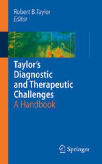 cover of the book Taylor’s Diagnostic and Therapeutic Challenges: A Handbook