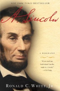 cover of the book A. Lincoln: A Biography