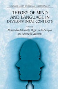 cover of the book Theory of Mind and Language in Developmental Contexts