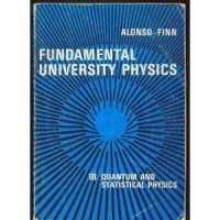 cover of the book Fundamental University Physics: Quantum and Statistical Physics v.3