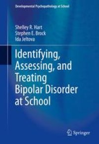 cover of the book Identifying, Assessing, and Treating Bipolar Disorder at School