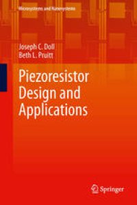 cover of the book Piezoresistor Design and Applications