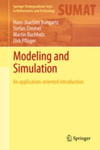 cover of the book Modeling and Simulation: An Application-Oriented Introduction