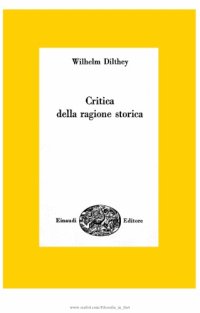 cover of the book Critica della ragione storica