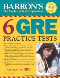 cover of the book Barron's 6 GRE Practice Tests