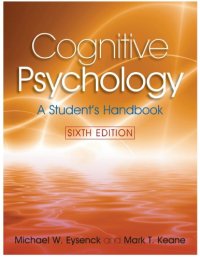 cover of the book Cognitive Psychology: A Student's Handbook