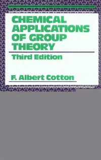 cover of the book Chemical applications of group theory