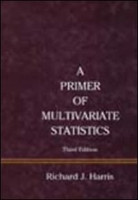 cover of the book A Primer of Multivariate Statistics